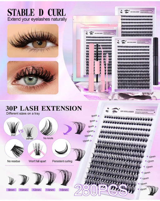 Lavish DIY lash kit